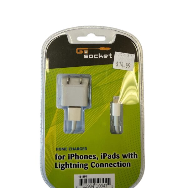 Home Charger for Iphones, Ipads with Lightning Connection