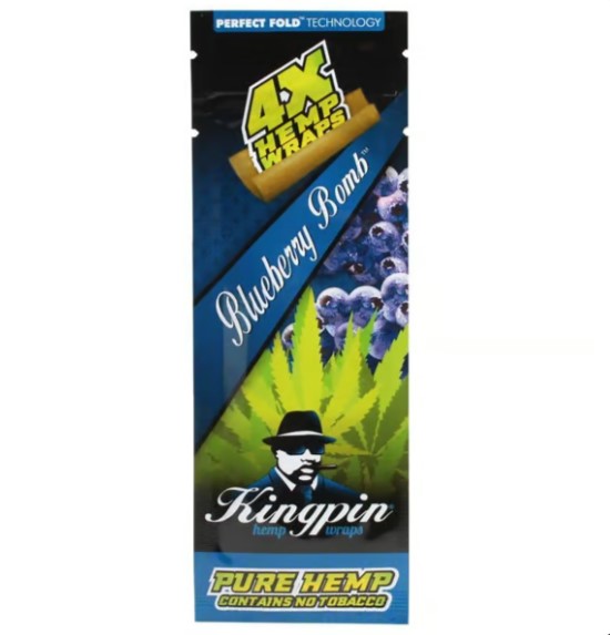 Kingpin Blueberry Bomb Hemp Wraps